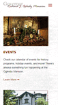 Mobile Screenshot of oglesbymansion.org